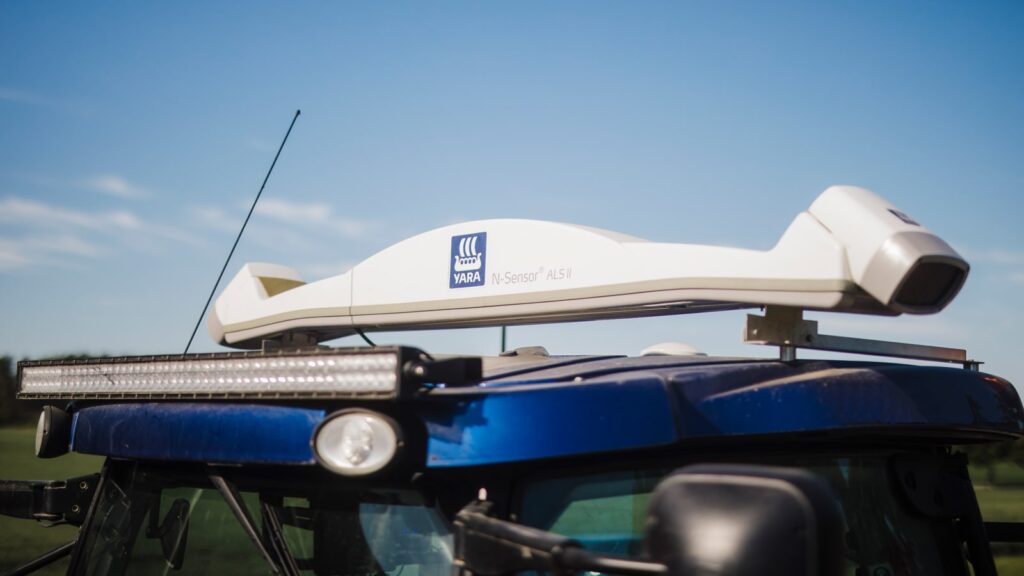 Dataväxt Yara N-sensor